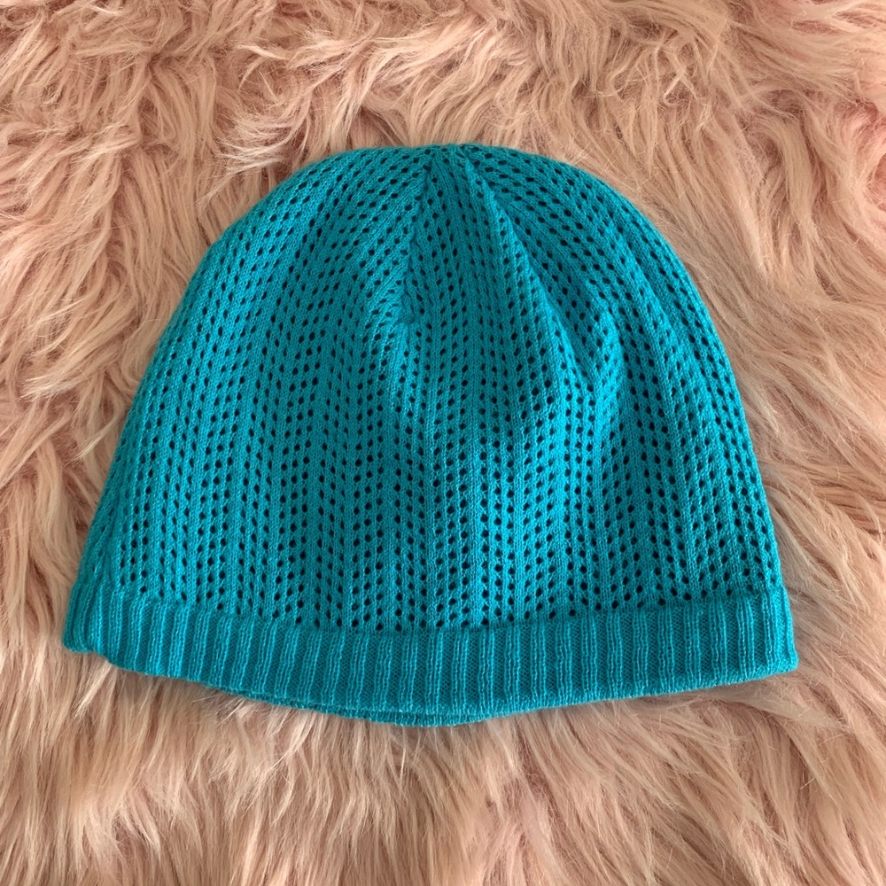 💰10/$50💰New Champion Aqua Blue Beanie Style Hat